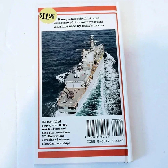 An Illustrated Guide to Modern Warships Tony Gibbons David Miller 1992 Hardcover - Picture 3 of 4